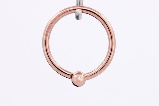 Gold Fixed Bead Rings