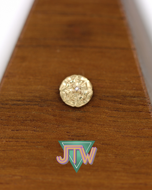 One Off: Spider Web w/ CZ Center Gem