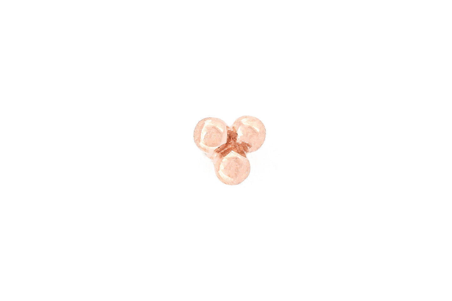 Gold Tri-bead Clusters