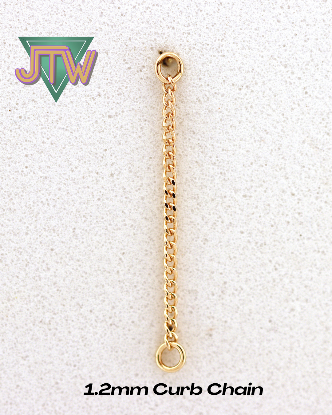 14K Gold Curb Chain