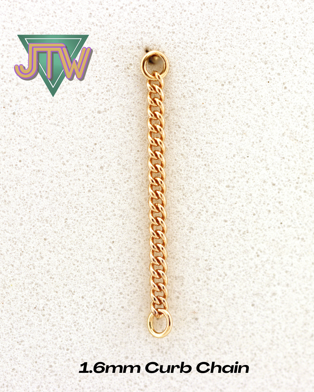 14K Gold Curb Chain
