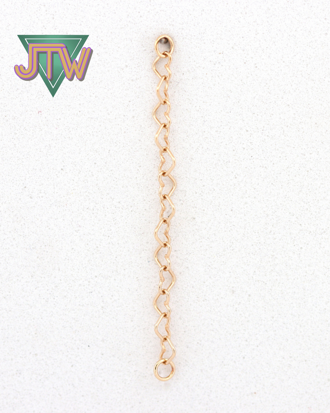 14K Heart Chain
