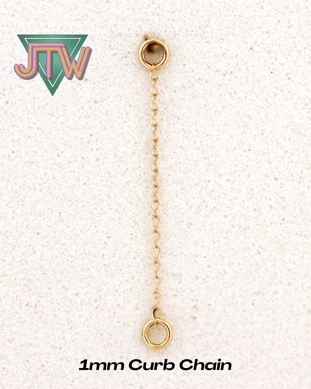 14K Gold Curb Chain