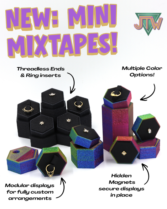 Mini Mixtape Display - Spare Parts