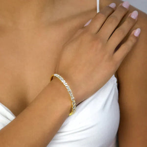 Zac Baguette Cuff Bracelet