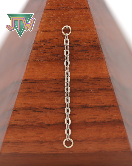 Titanium Flat Cable Chain - 1.8mm