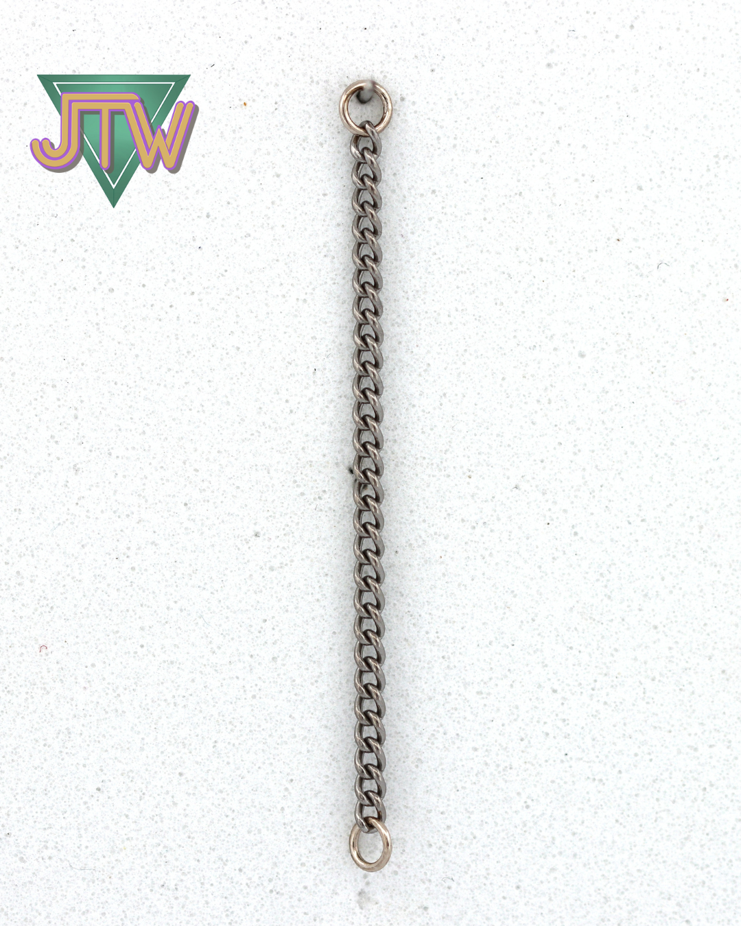 Titanium Small Curb Chain