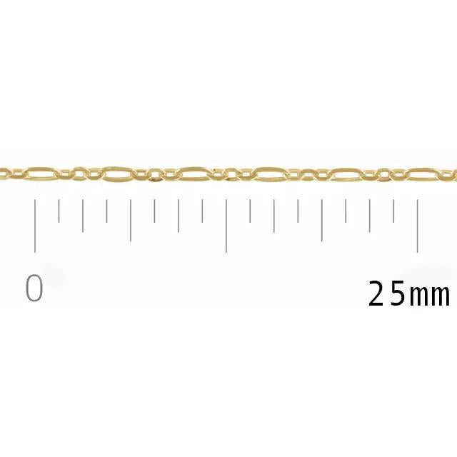 14K Gold Figaro Chain