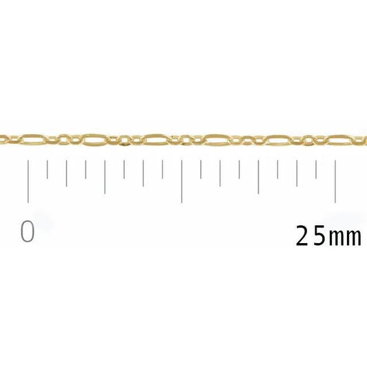 14K Gold Figaro Chain