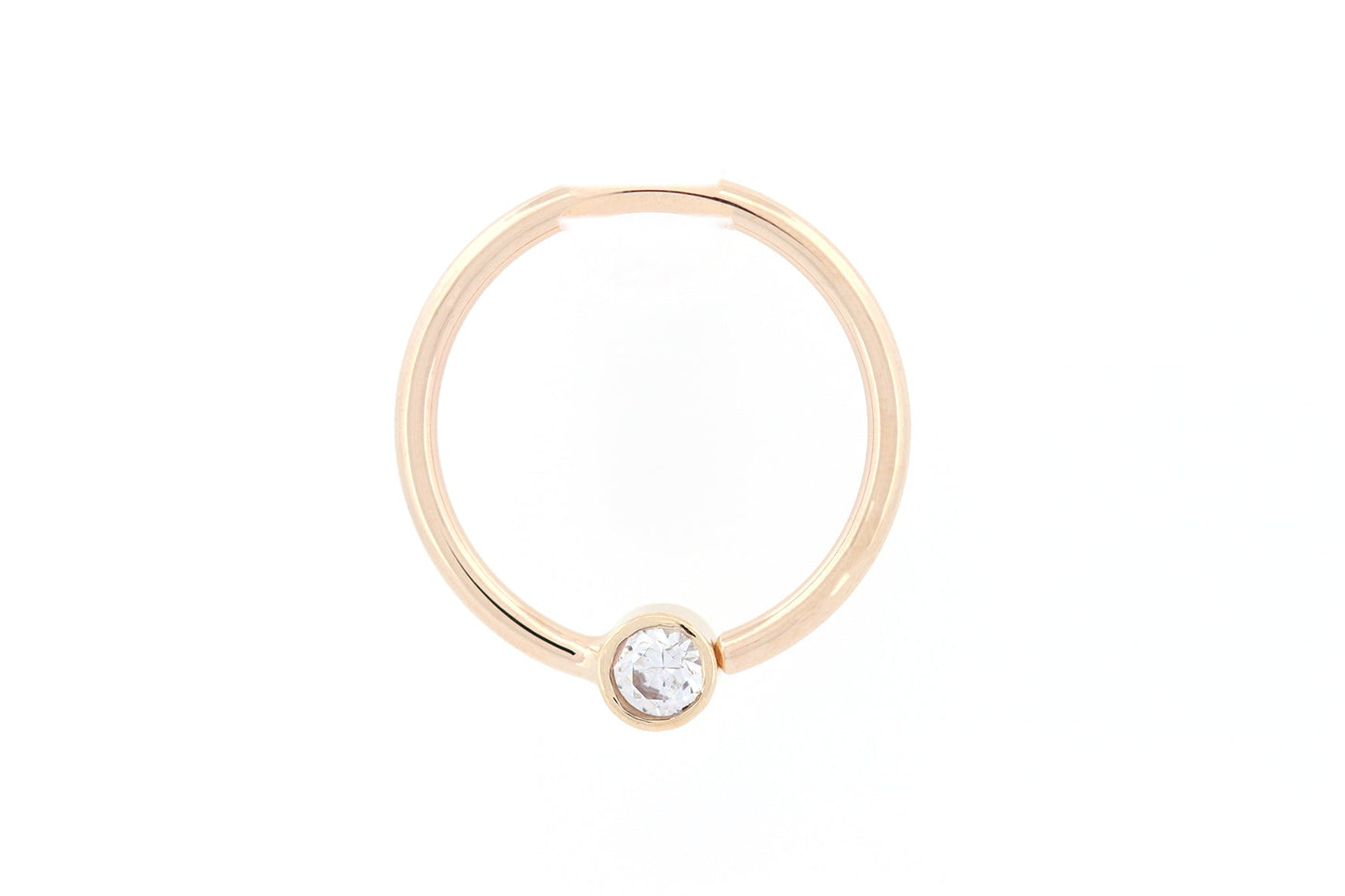 Gold Fixed Gem Rings