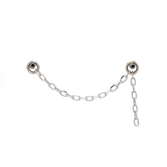Diamond Cut Cable Chain + Dangle