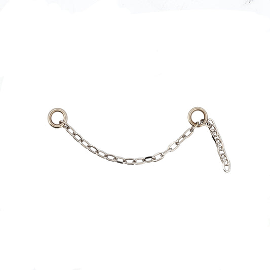 Diamond Cut Cable Chain + Dangle