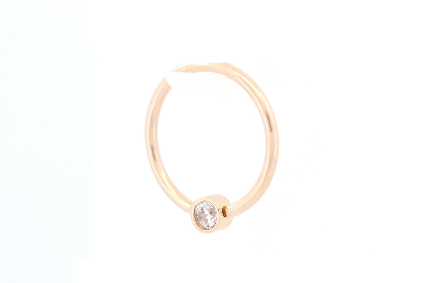 Gold Fixed Gem Rings