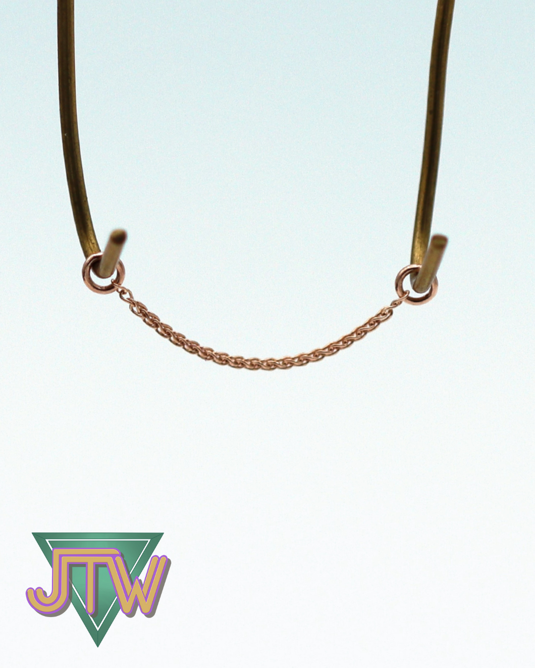 14K Gold Round Wheat Chain