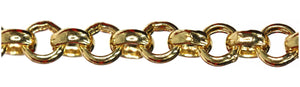 14K Yellow Gold 2.3mm Round Rolo Chain